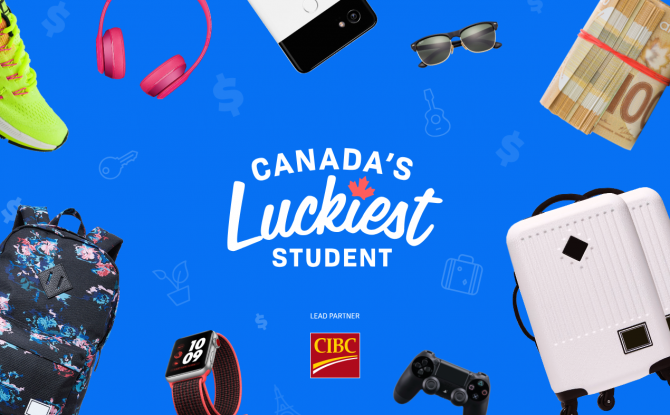 Canada’s Luckiest Student winner