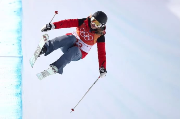 athletes Olympics sport freestyle skier Elizabeth Swaney PyeongChang through a loophole.