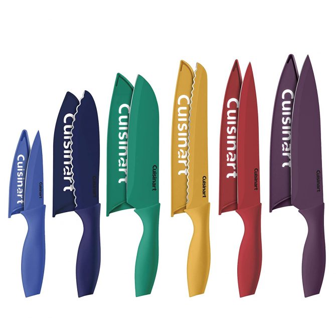 colourful knives
