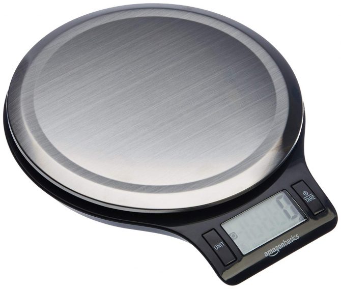 digital kitchen scale