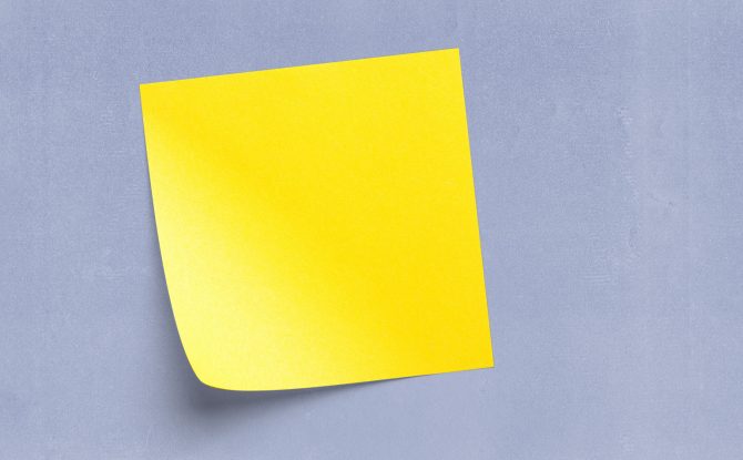 how to better use sticky notes