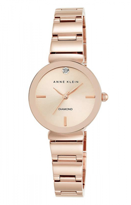 anne klein rosegold watch