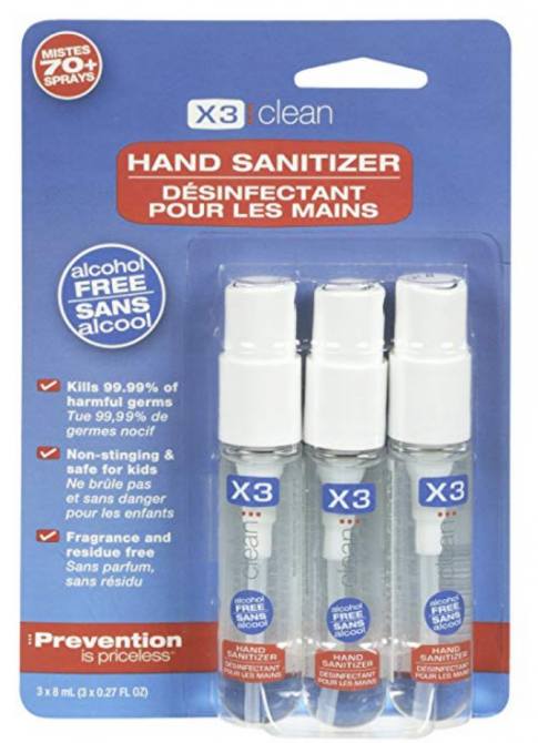 hand sanitizer