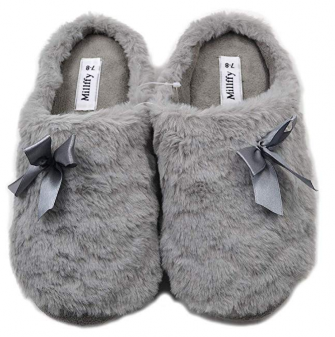 fuzzy slippers