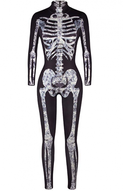 skeleton bodysuit