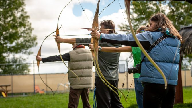 student club, archery