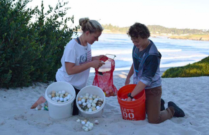 golf ball collection