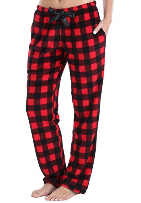 red checkered pj pants