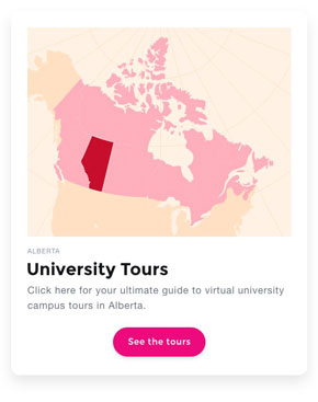 Click here to see the guide to virtual university campus tours in Alberta.