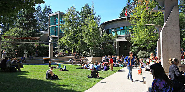 Capilano University tours in British Columbia campus virtual