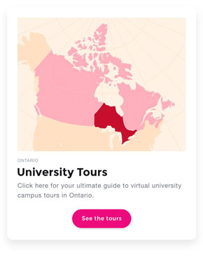 Click here to see the guide to virtual university campus tours in Ontario.
