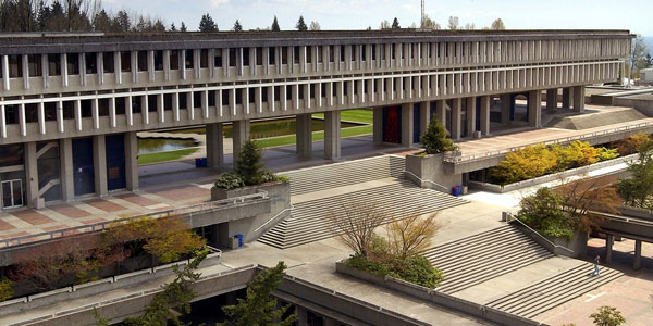 virtual campus SFU Simon Fraser University tour in british columbia