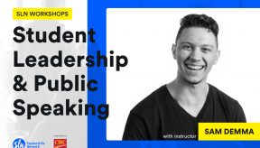 Sam Demma public speaking student leadership sln workshops