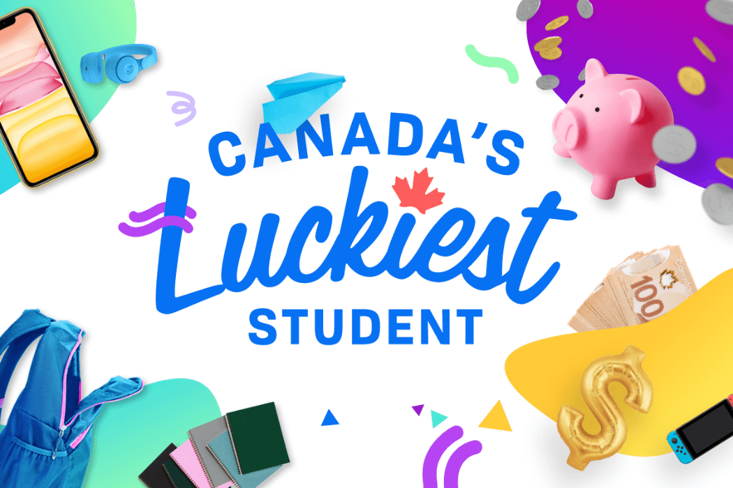 Canada's Luckiest Student winner