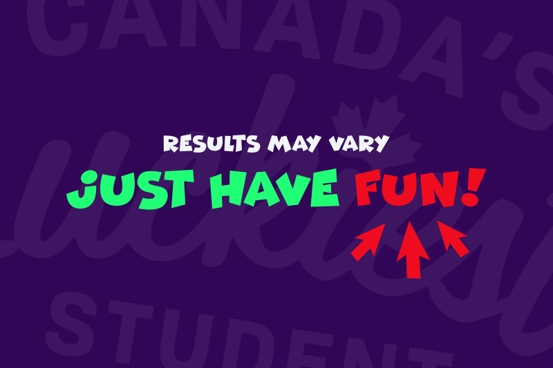 Canada's Luckiest Student referral rewards